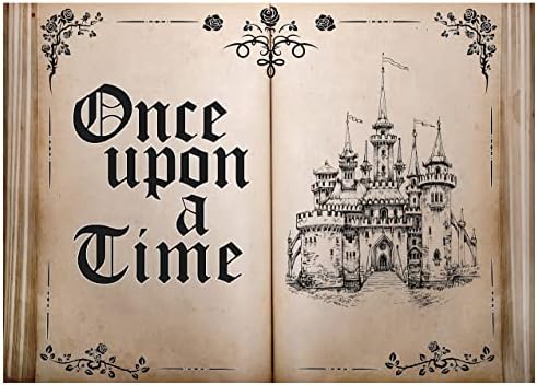AIIKES 7X5ft bajkovita knjiga fotografija pozadina Castle Storybook pozadina dekoracija rođendanske