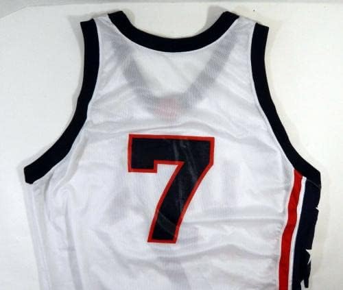 Tim USA košarka 7 Igra izdana bijeli dres 48 + 2 DP20251 - NBA igra koja se koristi