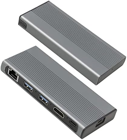 YASEZ 1000M LAN 10Gbps USB C HUB Tip C 3.1 do M. 2 NVME NGFF 4K 30Hz USB ekspander Računarska oprema za