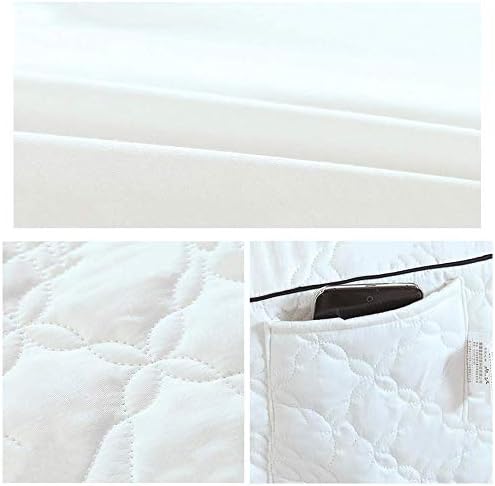 ZHUAN jednobojni kreveti za masažu suknja jastučnica, masažna Tabela suknja Spa pokrivač za krevet Salon Prekrivač za masažu pamuk sa rupom za odmor za lice-siva 70x185cm