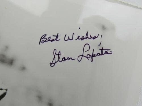 Stan Lopata potpisao automatsko autogram 8x10 photo I - autogramirane MLB fotografije