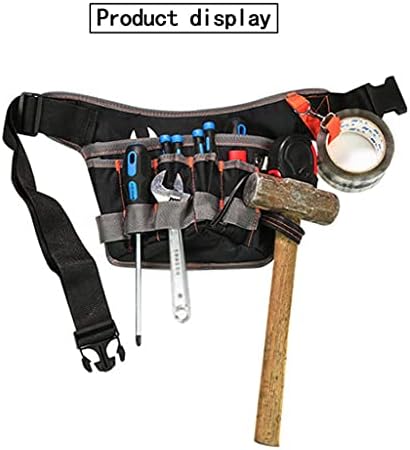 HMZRQX električarski struk torba za alat za pojaseve torbice korisne setore sa džepovima