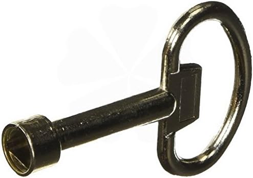 Kućica zaključavanja ormarića za ladicu Sigurnost 9x8mm Trokut ključ 68 mm Long