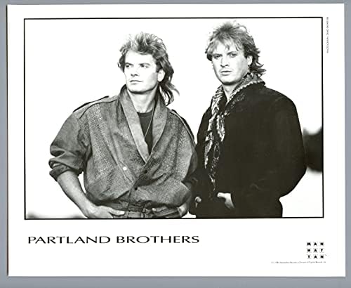 Fotografija poljačke braće Original Vintage 1986 Manhattan zapisuju promociju publiciteta