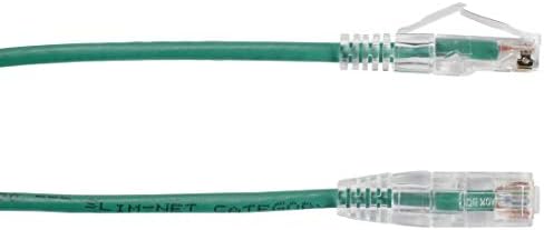 Crna kutija Slim-Net CAT.6A CATCT UTP mrežni kabel za patch mrežni kabel za patch panel, mrežni uređaj - prvi kraj: 1 x RJ-45 muška mreža - drugi kraj: 1 x RJ-45 muška mreža - patch cabl