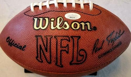 Troy Aikman potpisao autografa autografije Auto Wilson NFL Igra Model Fudbal JSA - AUTOGREME Fudbal