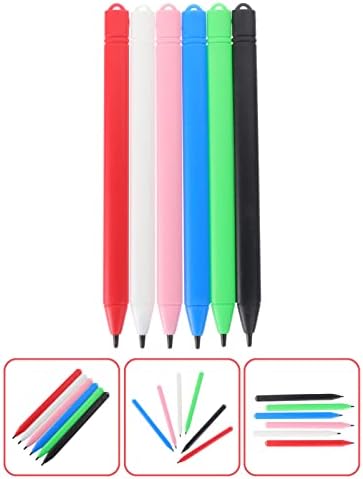 Hemobllo LCD tablet olovka za pisanje 6kom zamjenska olovka za crtanje za LCD tablet za pisanje tablet za crtanje dječji jastučići za crtanje ploča igračka za crtanje