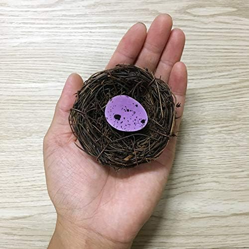 Harpyyami Tiny Homes 100pcs Uskršnja jaja Artificial Bird Eggs Craft za kućni dekor Uskršnje jaje