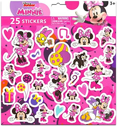Disney princeza torba s vezicama snop princeza putna torba Set-3 paketa princeze torbe za djecu djevojčice sa Elsom, Anom, Minnie Mouse i još mnogo toga sa Minnie naljepnicama