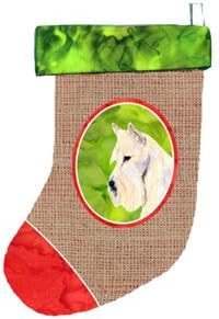 Caroline's blaga SS2038-CS škotski terijer Božićne čarape, 11 x 18, višebojni