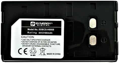 Synergy Digital kamkorder baterija, kompatibilan sa RCA PR0850 kamkorderom, ultra velikim kapacitetom, zamjena za Sony NP-55 bateriju