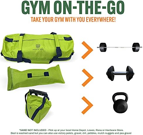Magna Rex torba za vježbanje s pijeskom-podesive vrećice za pijesak za trening s utezima | Crossfit oprema
