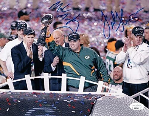 TED Thompson Mark Murphy potpisan autogramirani 8x10 Photo Packers JSA AB55169 - AUTOGREG NFL fotografije