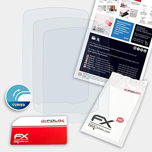 Atfolix zaštitnik ekrana kompatibilan sa Garmin Astro 320 zaštitnom folijom, Ultra Clear i fleksibilnom FX folijom za zaštitu ekrana
