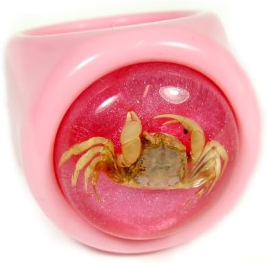 REALBUG Crab Pink prsten veličine 6