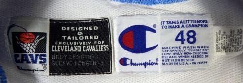 1996-97 Cleveland Cavaliers Danny Ferry 35 Igra Polovna bijela jakna 50. Annv P 4 - NBA igra koja se koristi