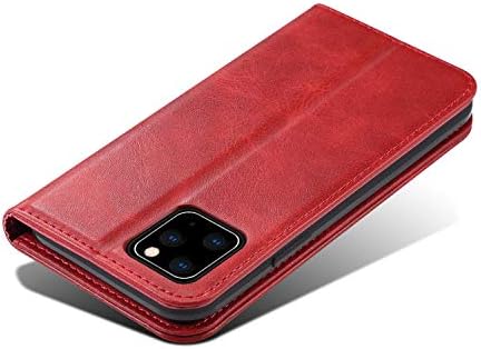 Kowauri kožna torbica za novčanik za iPhone 12 / iPhone 12 Pro,Ultra tanka sklopiva preklopna futrola u poslovnom