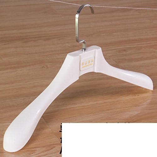 Yumuo plastične vješalice ravne kuke za odjeću za stalak vješalice za muškarce i žene-a