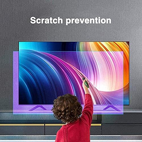 Protector zaslon zaslon zaslon HD Clear Anti-Blue Light TV ekran zaslona za oštre Sony Samsung Hisense 32-75 inča / A / 43 inča 942x529 mm