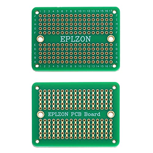 EPLZON LADBOARD PCB ploče za vojni ploč za vojni blještavi za diy Electronics Projekti kompatibilni sa Arduino lemljenjem 3,5 x2,05