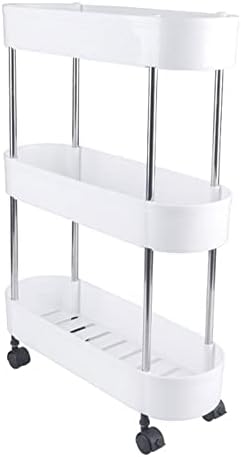 Fizzoqi 3-sloj valjkasti stalak bijeli multifunkcionalni kotrljač komunalni nosač kućanstvo kuhinja dnevni