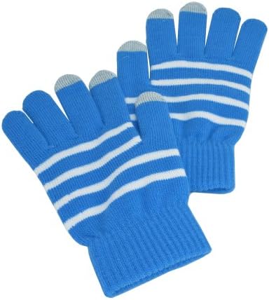 FOSMON rukavice za dodir, uniseks zimske svjetlosne rukavice [tri provodljiva vrhovnih prstiju] Za iPhone,
