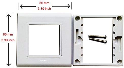 LC + VGA priključci Informacije Zidna ploča poklopca sa modulima Zidni nosač za utičnicu
