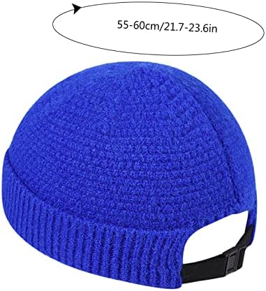 Zimski kape za žene Beanie muškarci i žene vanjske pune boje pletene pamučne šešir za sunčanje trčanje sportove