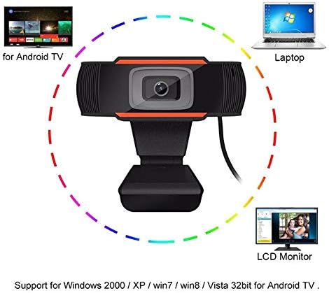 Tyesha USB 2.0 PC kamera Video HD mrežna kamera sa MIC Web kamerom PC za računarski računar za prenosni