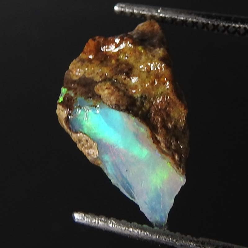 Jewelgemscraft ™ 02.71CTS. Ultra vatra sirovi opal, prirodni grubi, kristali dragog kamenja, etiopski opal